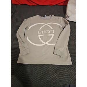 Designer cashmere lined sweatshirt